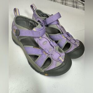 Keen Newport H2 Youth Purple Gray Durable Outdoor Water Mids Sandals Size 13